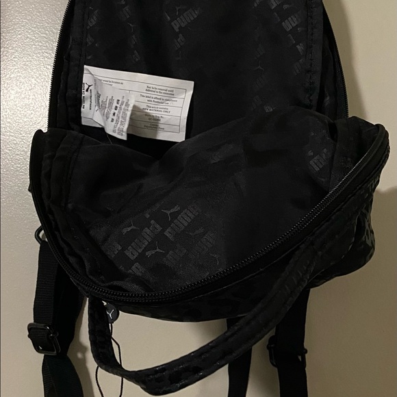 Puma Black Leopard Backpack - Picture 4 of 6